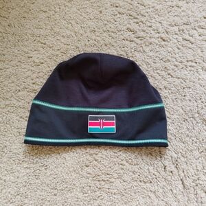 NEW Nike Black and Green Beanie Hat